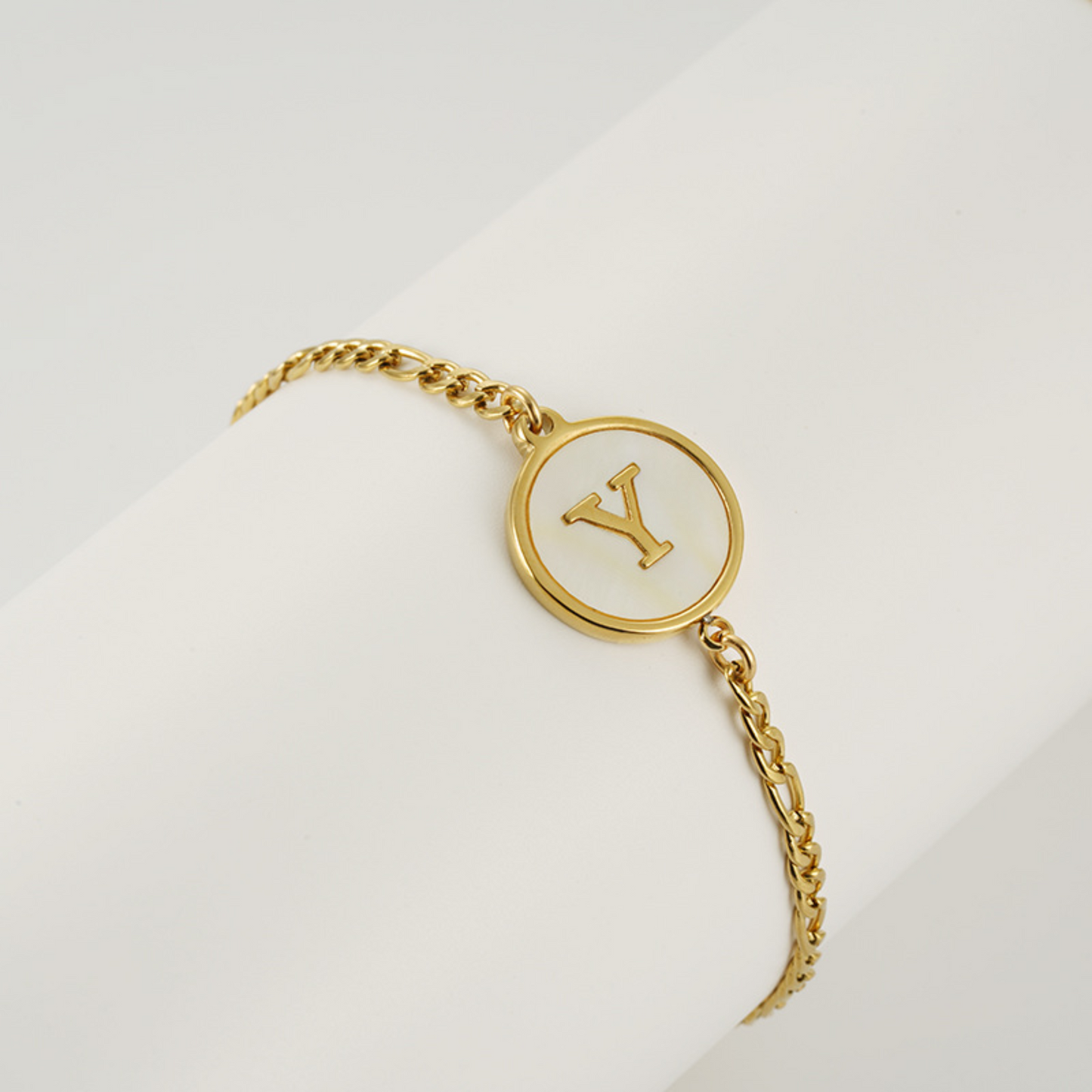 Pulseira Inicial "Vintage"