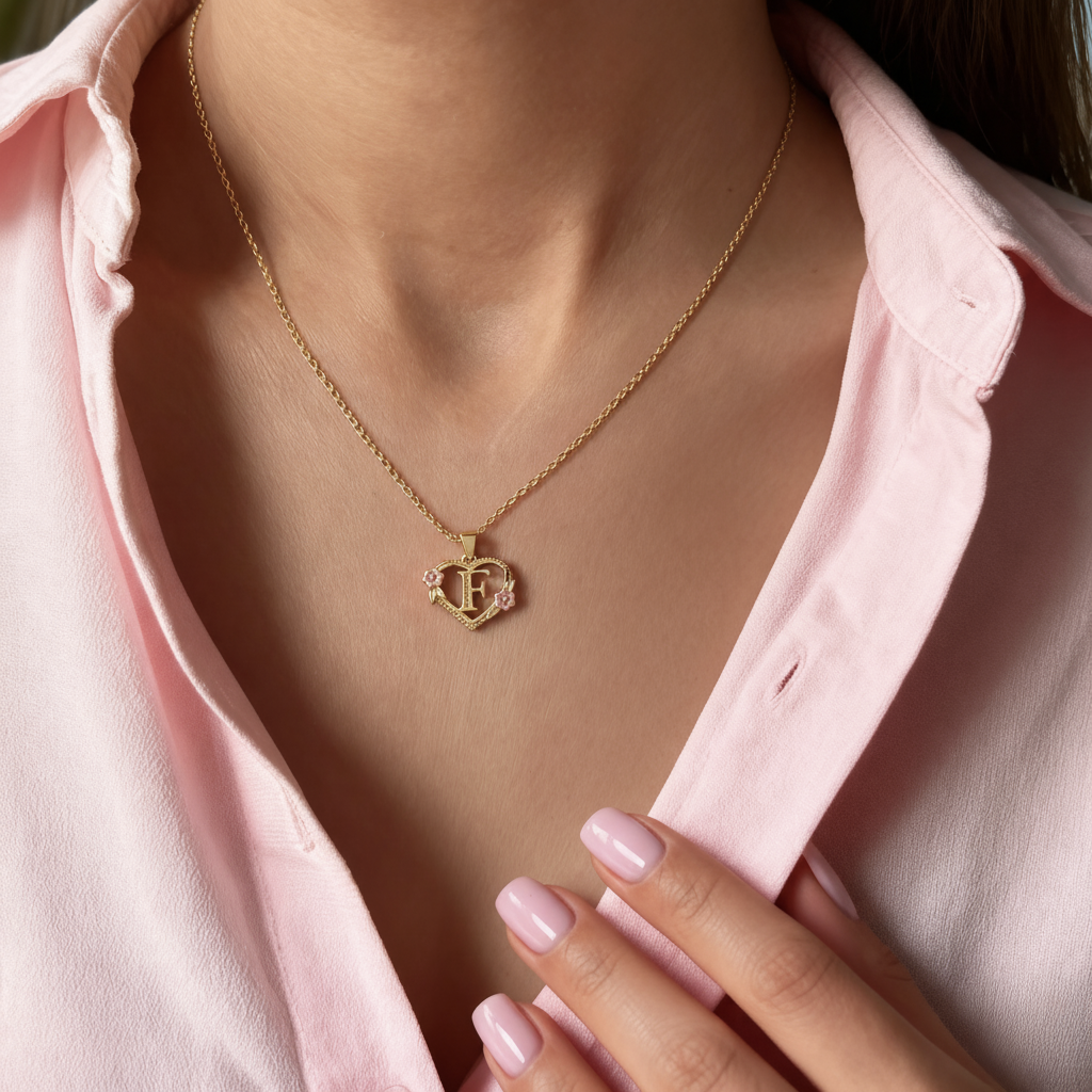 Colar Inicial "Bloom"