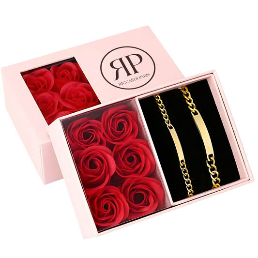 Conjunto de Pulseiras Outmatching "Amor Trancado"