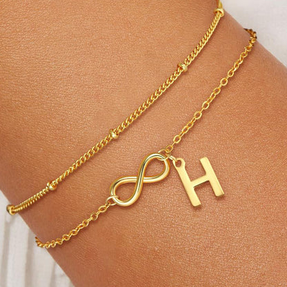 Pulseira Inicial "Eternal Bond"