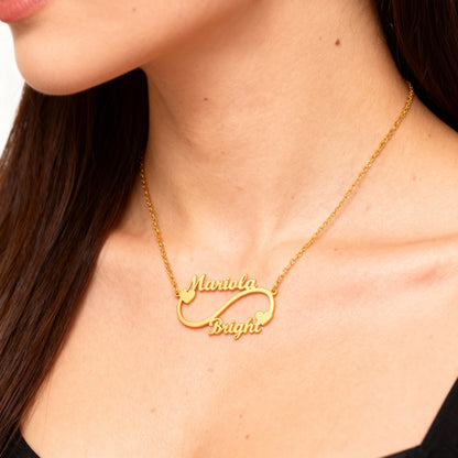 Colar de Nome "Infinity"