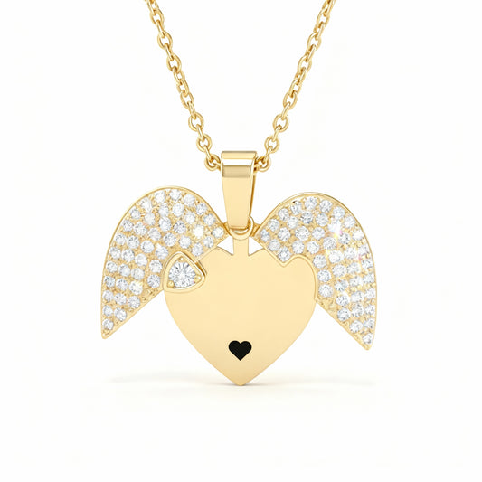 Colar "Coração de Anjo"