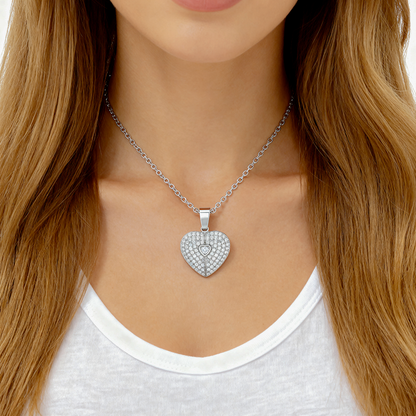 Colar "Coração de Anjo"