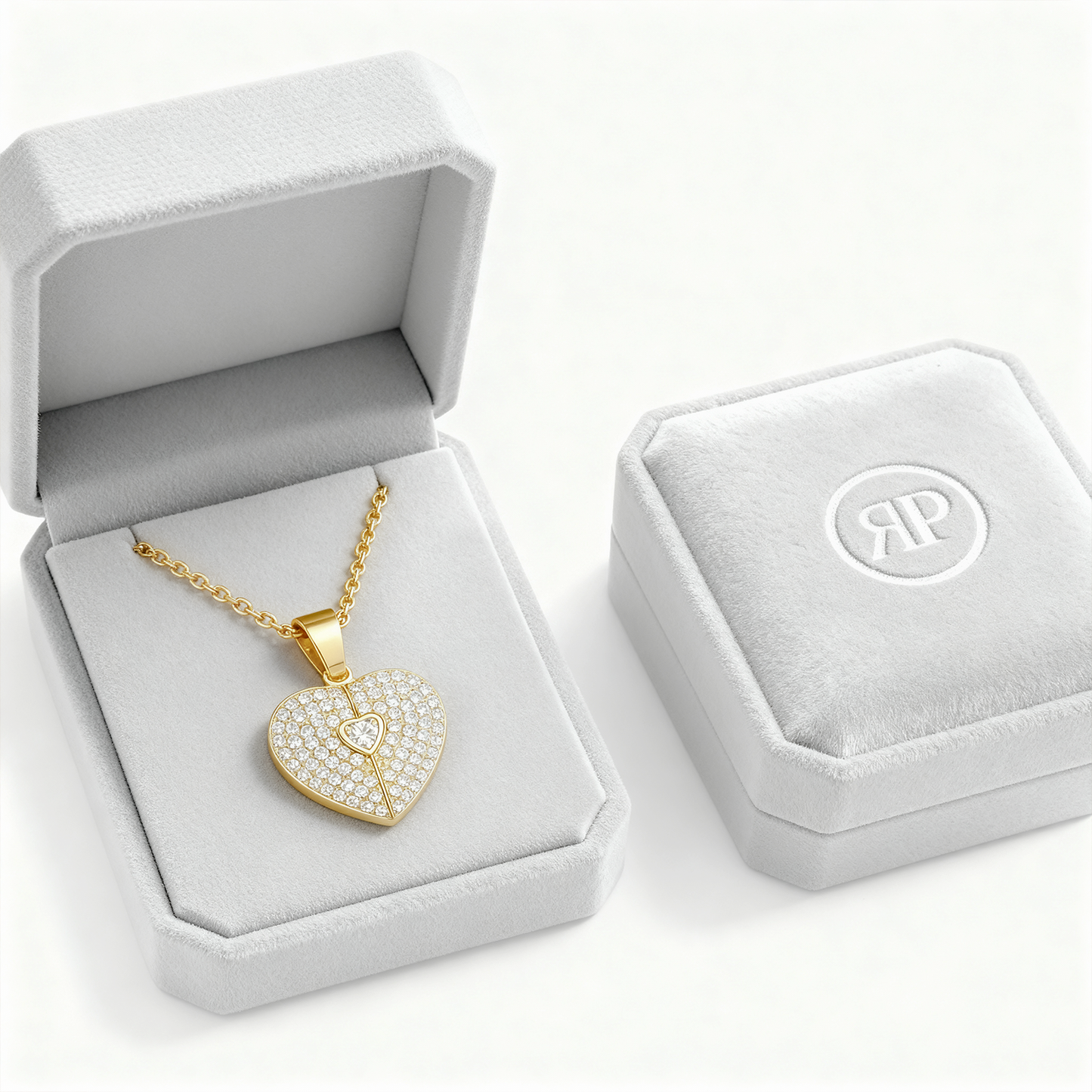 Colar "Coração de Anjo"