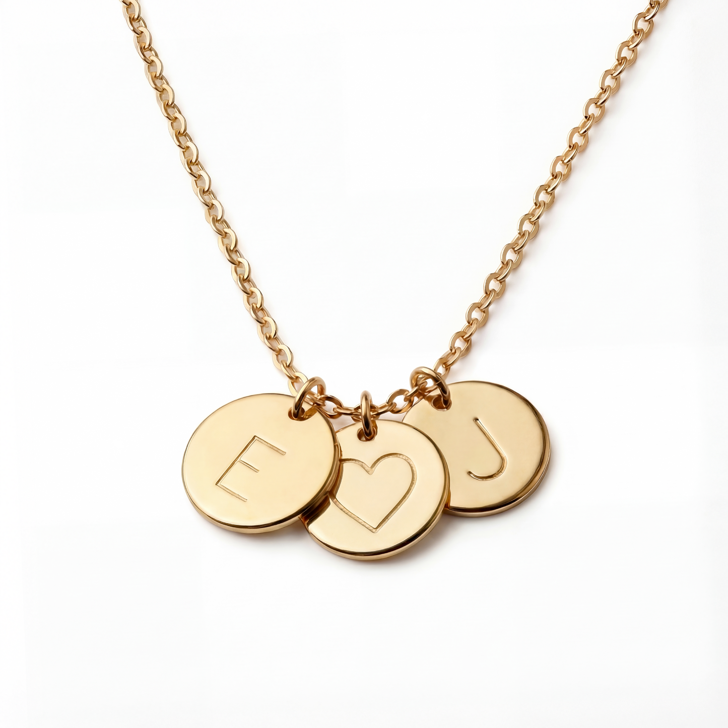 Colar Inicial “Initial disc”