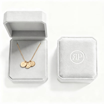 Colar Inicial “Initial disc”