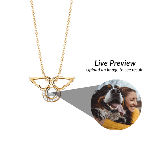 Colar Projeção "Asas de Anjo"