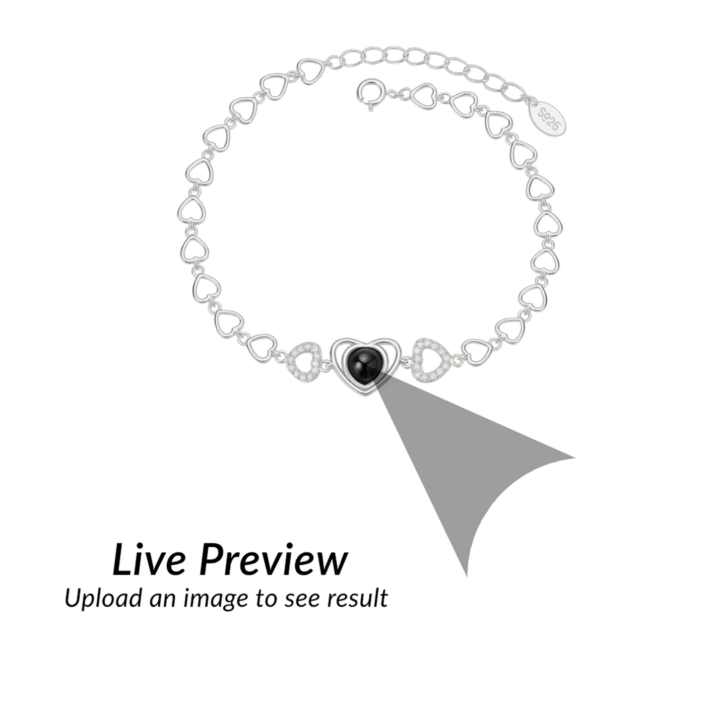 Pulseira de Projeção "Infinite Love"