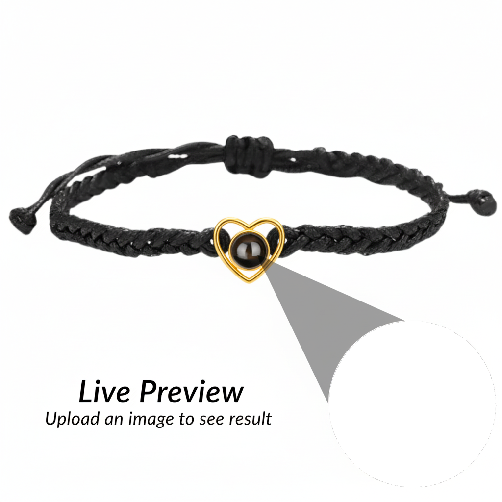 Pulseira de Projeção "Meu Coração"