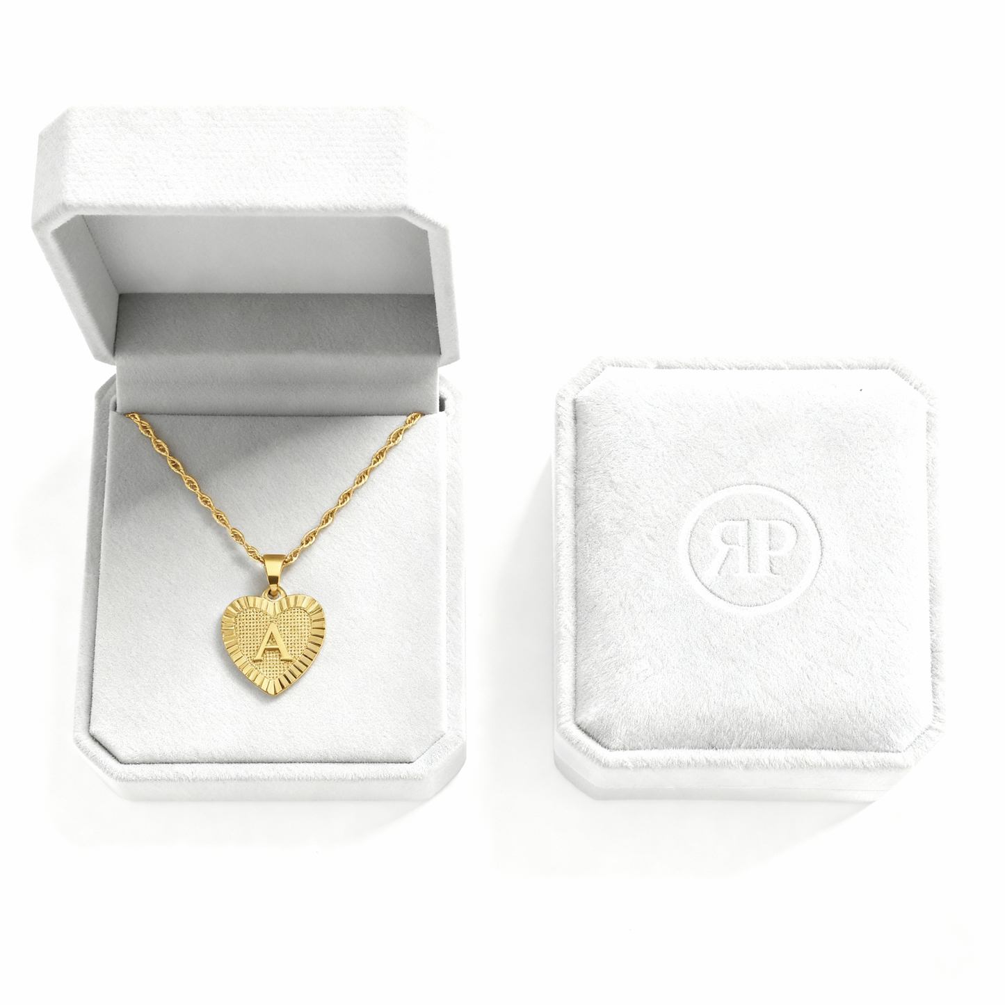 Colar Inicial "Amor Dourado"