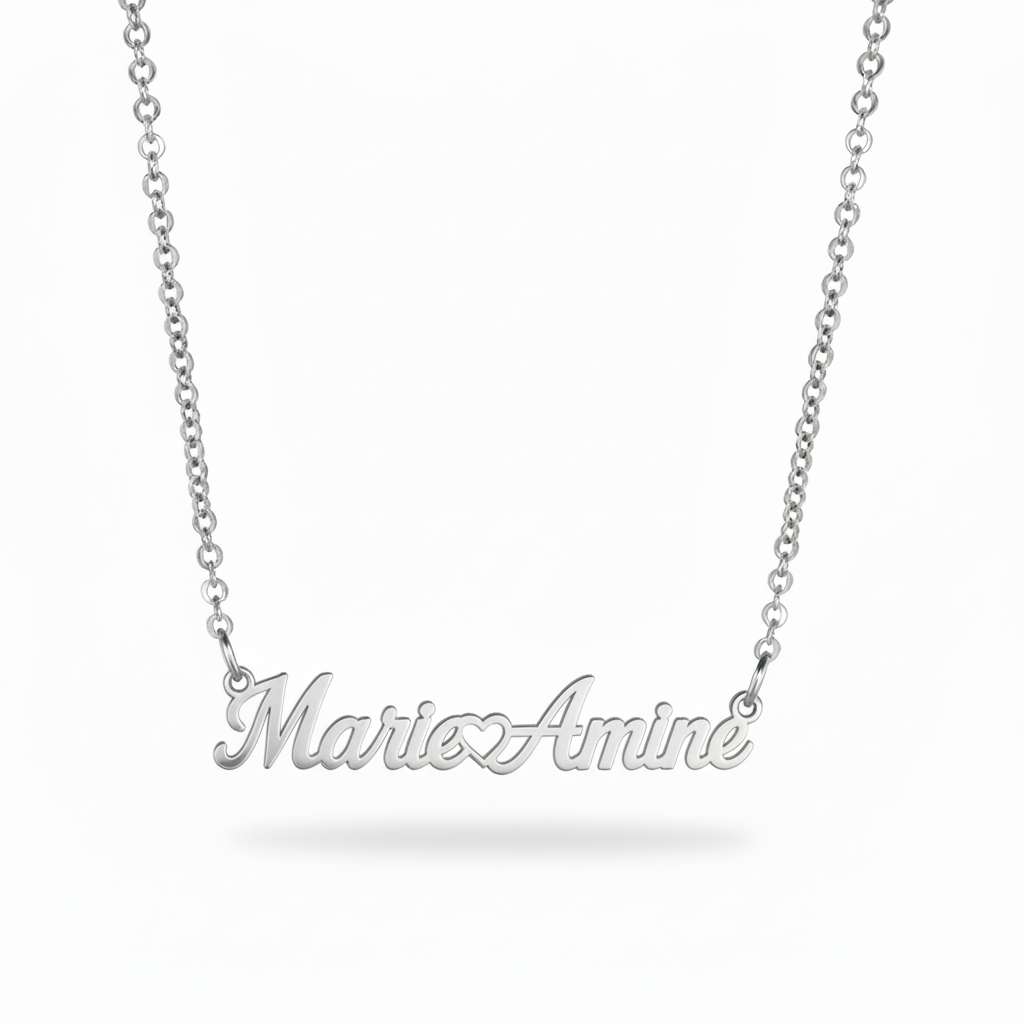 Colar de Nome "Infinity Bond"
