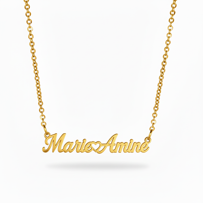 Colar de Nome "Infinity Bond"