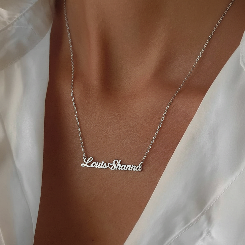Colar de Nome "Infinity Bond"