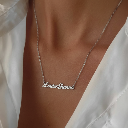 Colar de Nome "Infinity Bond"