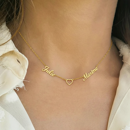 Colar de Nome "Eternal Embrace"