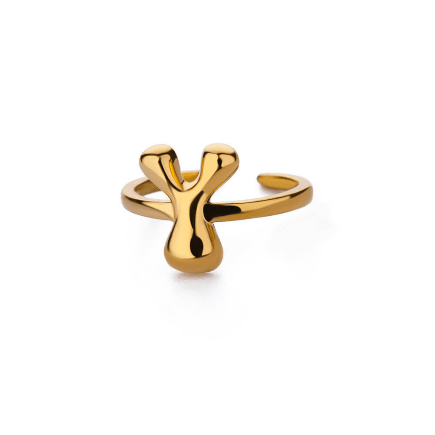 RICCARDI - BAGUE AJUSTABLE "Initial Design" 2 - Riccardi