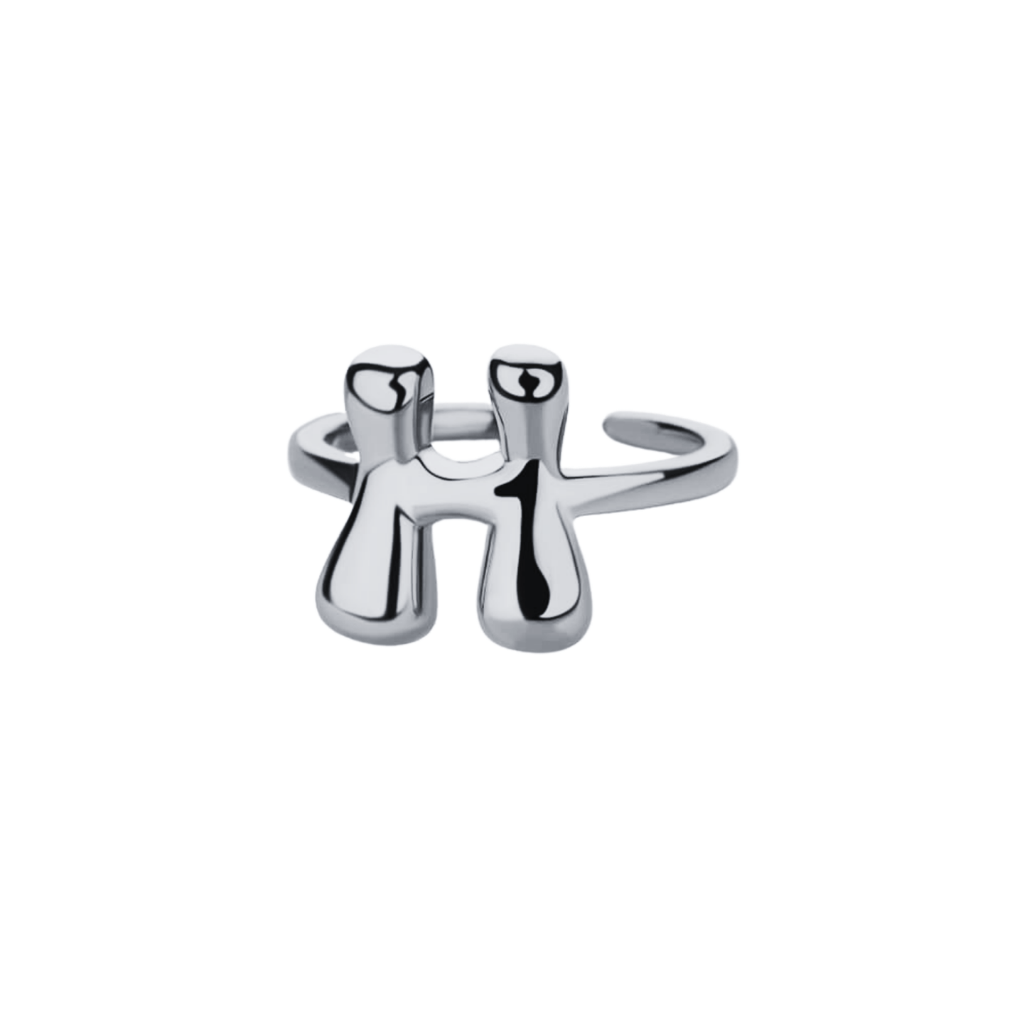 RICCARDI - BAGUE AJUSTABLE "Initial Design" 2 - Riccardi