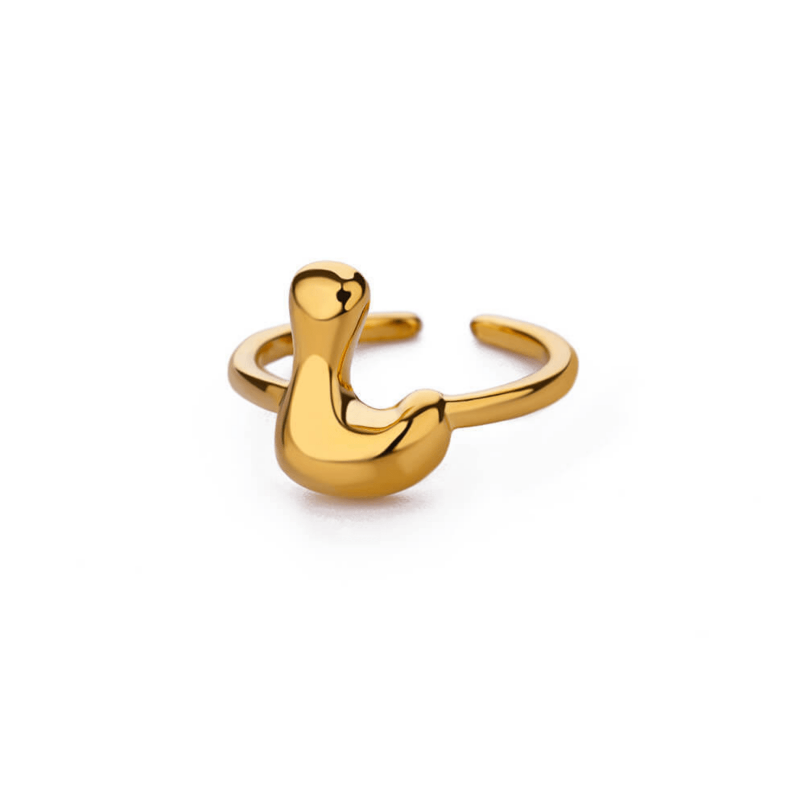 RICCARDI - BAGUE AJUSTABLE "Initial Design" 2 - Riccardi