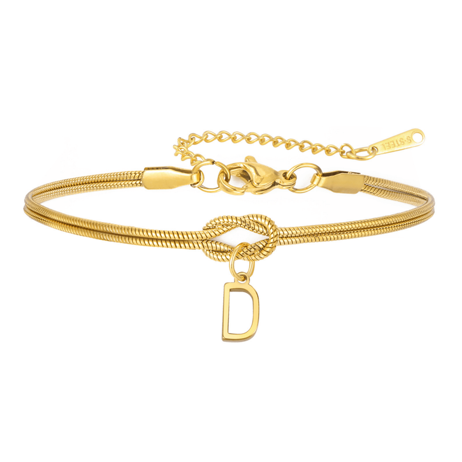 RICCARDI - BRACELET "Initial Knot" - Riccardi