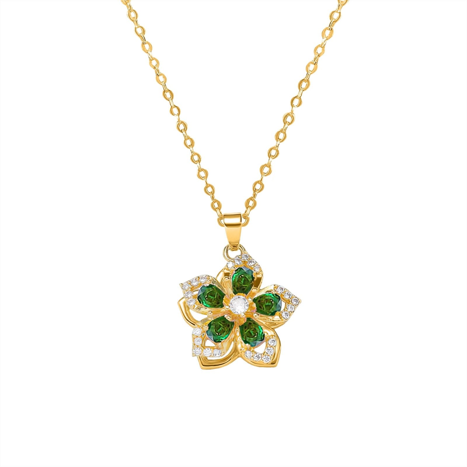 RICCARDI - COLLIER "Twist & Bloom" - Riccardi