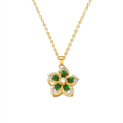 RICCARDI - COLLIER "Twist & Bloom" - Riccardi