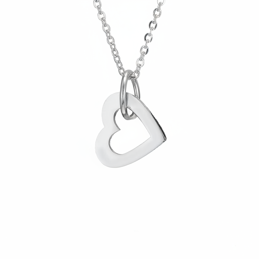 Colar com Nome "Nested Hearts"
