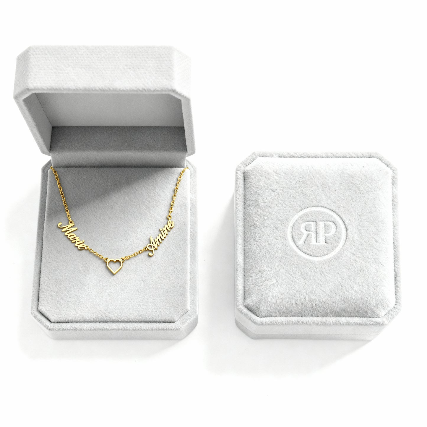 Colar de Nome "Eternal Embrace"