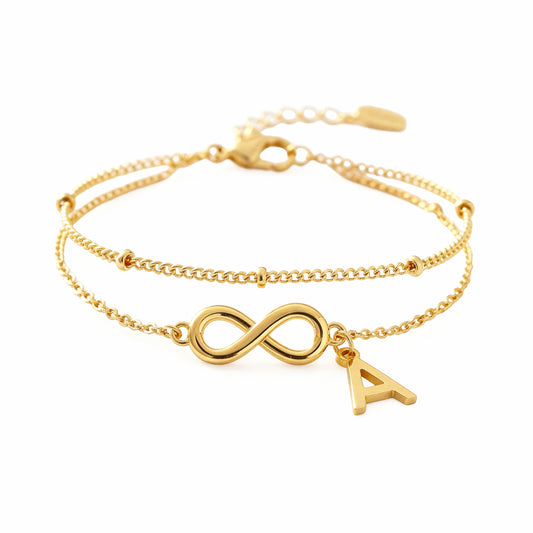 Pulseira Inicial "Laço Eterno"